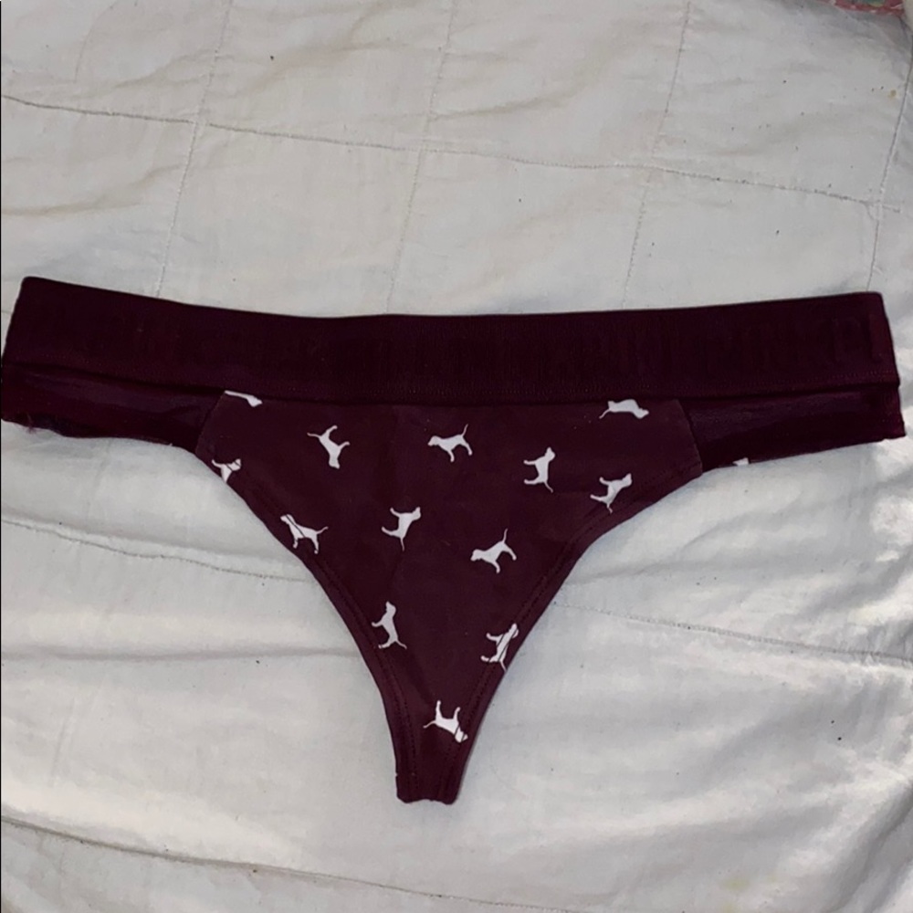 Brand new vs pink thong